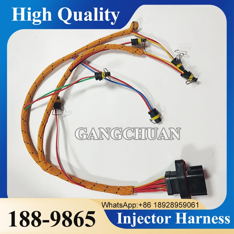 

C9 Injector Wiring Harness 1889865 fit for Caterpillar 330C 330D 336D Part# 188-9865 Injector Harness