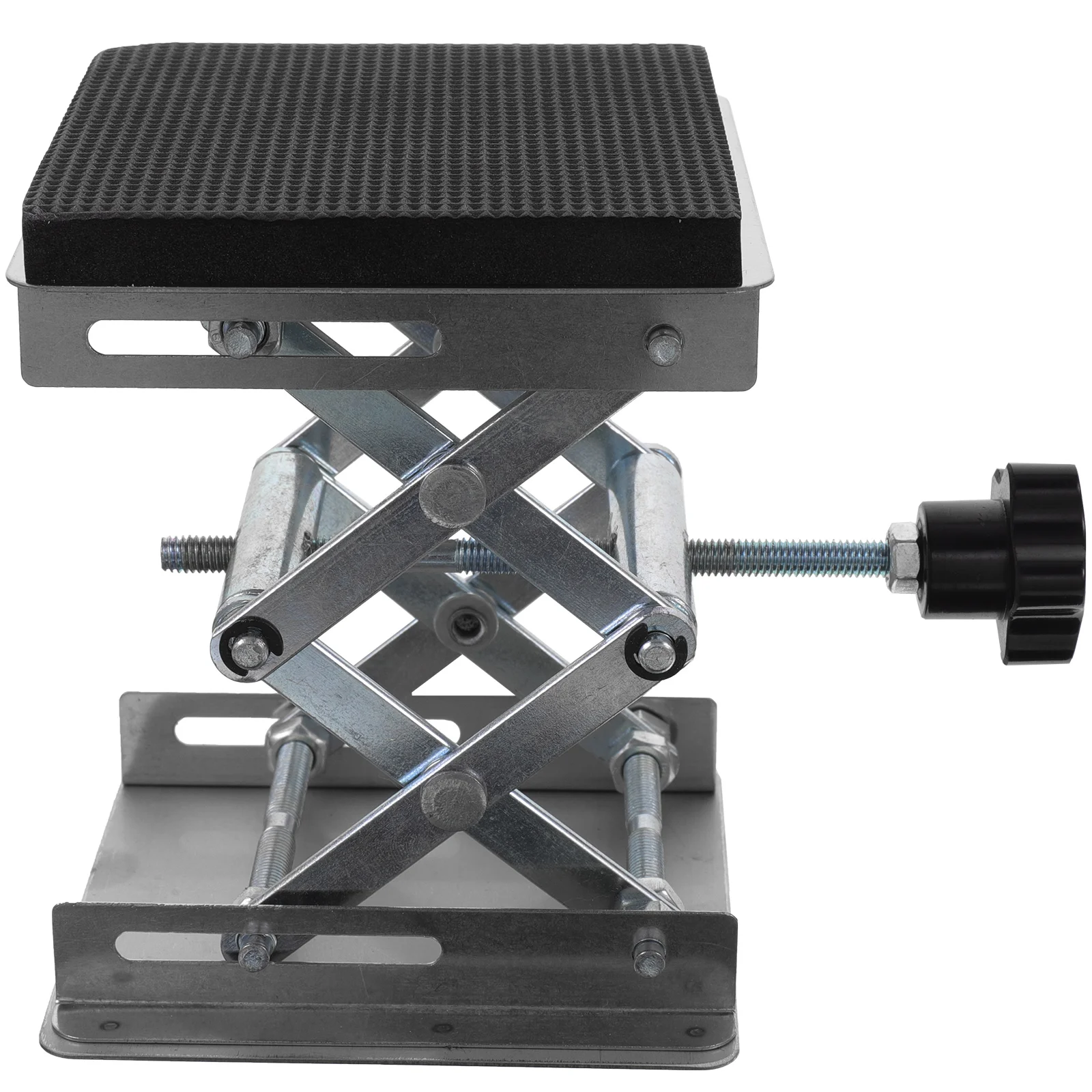 Tech Scissor Platform Electric Jack Car Support Stainless Steel Work Laboratory Lifting Ladder