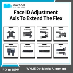 WYLIE Dot Matrix Extension Flex Cable For iPhone 15 14 14 13 12 11 Pro Alignment Face ID Infrared Extension Test Cable Repair