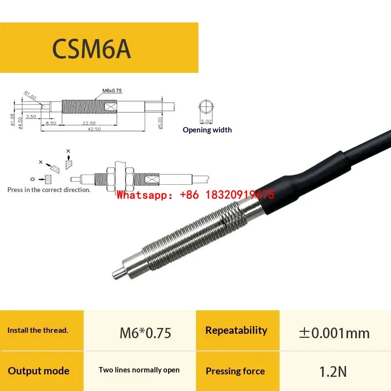 Cyclmotion CNC H-precision contact sensors and plunger-type limit switches can replace METROL position switches.