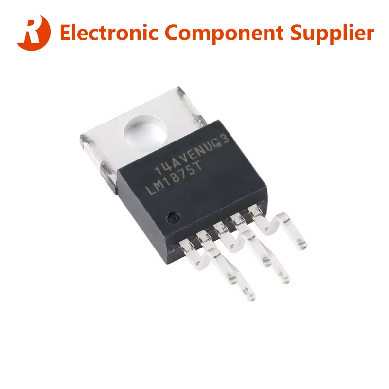 5Pcs LM1875T TO220-5 LM1875 TO220 100% Brand New Original 20W Audio Power Amplifier Amplification Chip IC  in Stock Fast Deliver