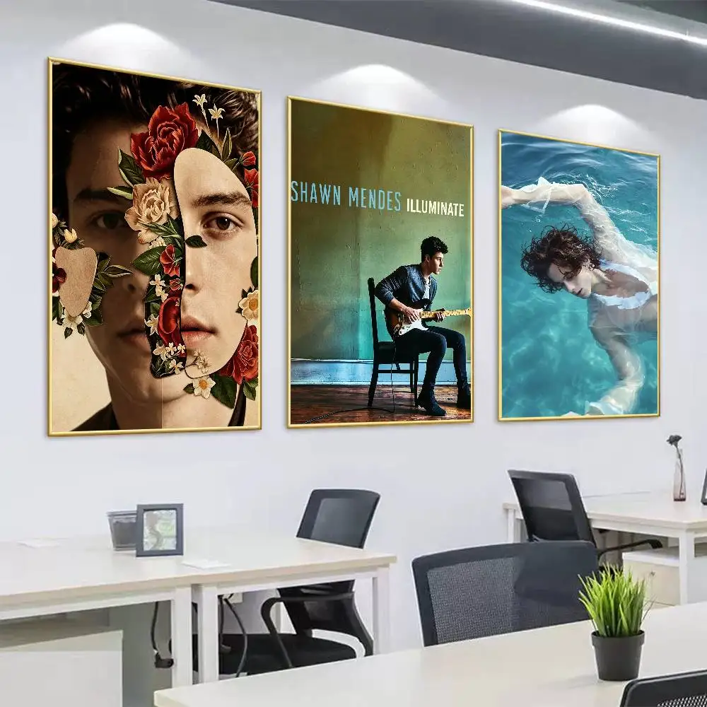 Singer S-SHawn M-MendeS Poster Wall Prints for Living Room Bedroom Office Home Decoration Gift