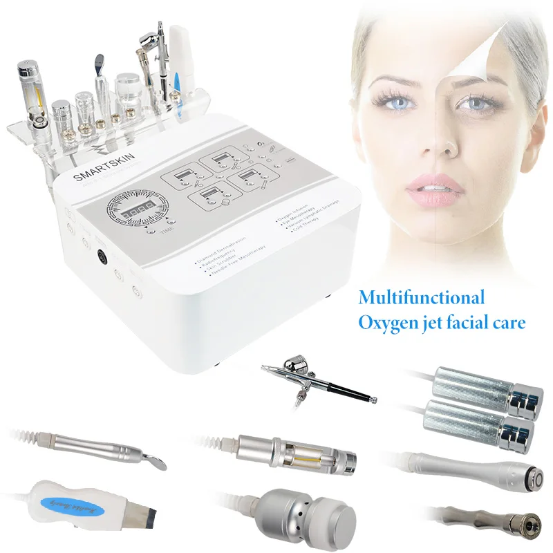 

NEW Microdermabrasion 8 in 1 Aqua Jet Peel Oxygen Facial Machine User manuals and videos are provided