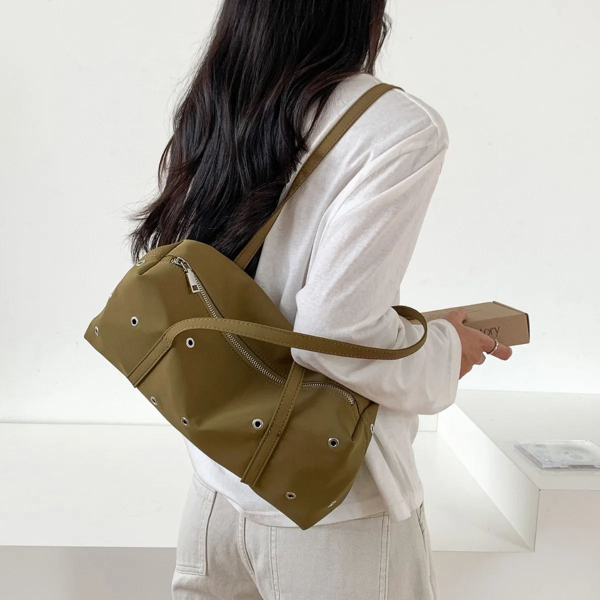 

Осенние сумки на плечо с леопардовым принтом, новинка 2025 года, дорожные сумки-тоут, холщовые сумки большой вместимости