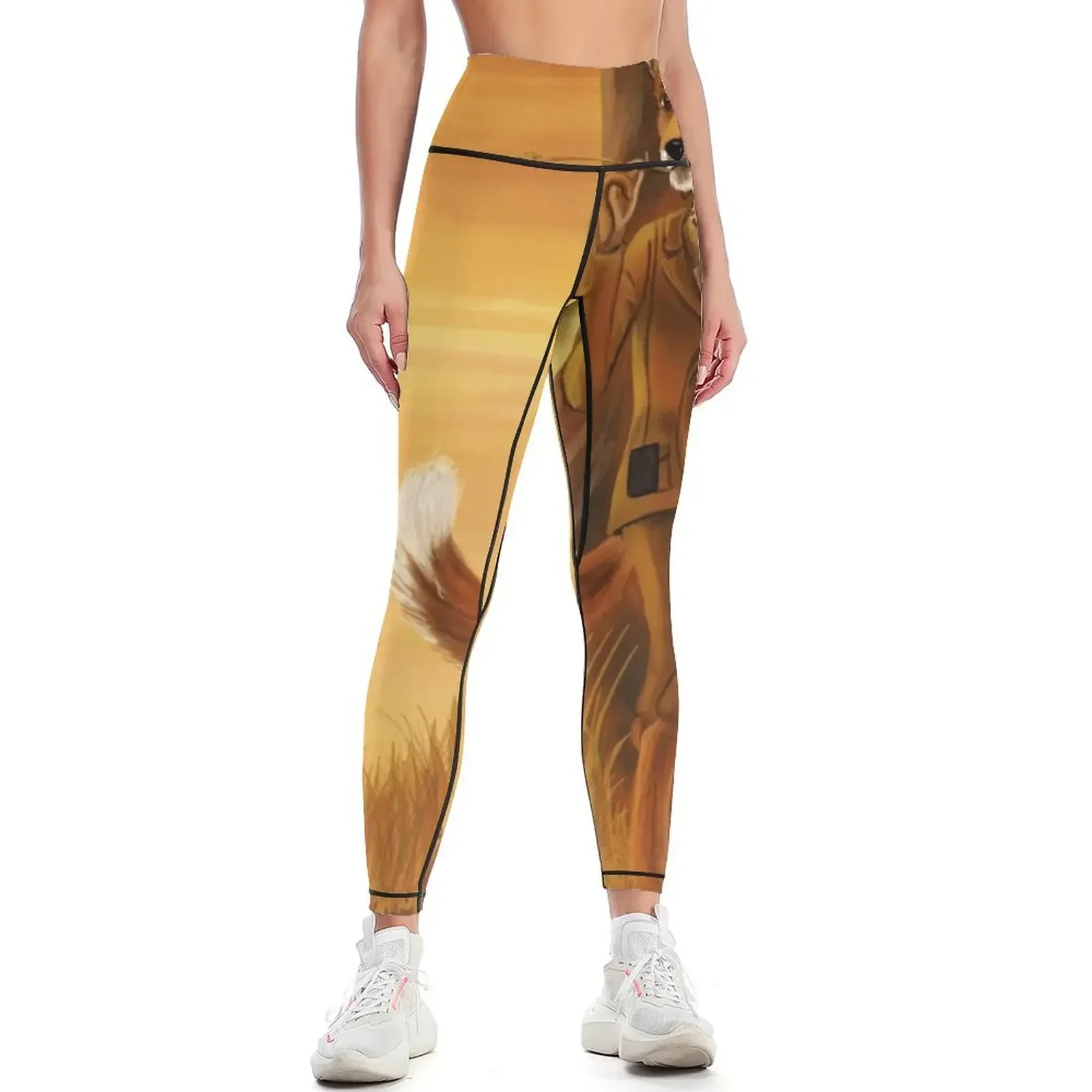 

Fantastic Mr.Fox Leggings legings for fitness legging push up Women's sportswear sportswear gym Womens Leggings