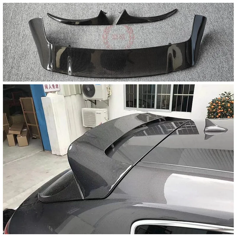 

Fits For Maserati Levante 2016-2022 High Quality Carbon Fiber Rear Trunk Lip Spoiler Roof Wing