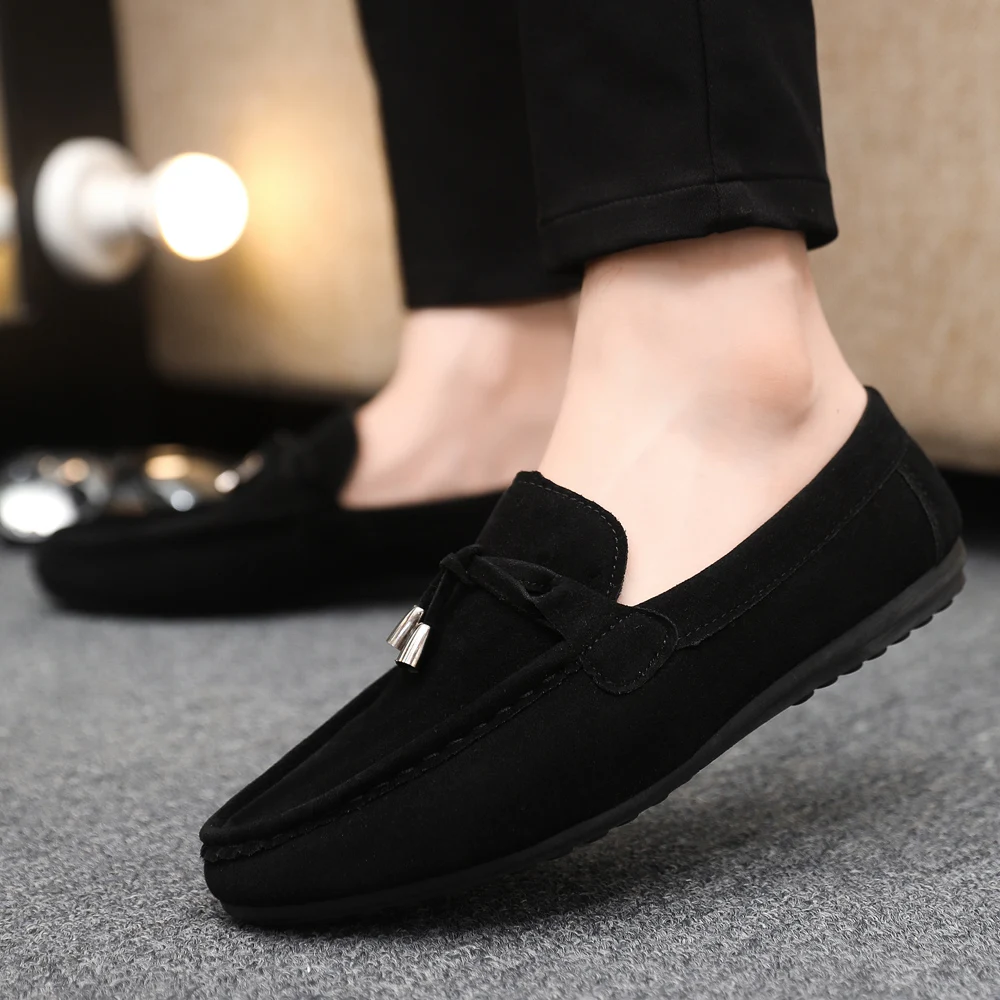 

MAEDEF Mens Loafers 2025 New Soft Loafers for Men Breathable Lightweight Non Slip Comfortable Casual Shoes Slip on Walking Shoes