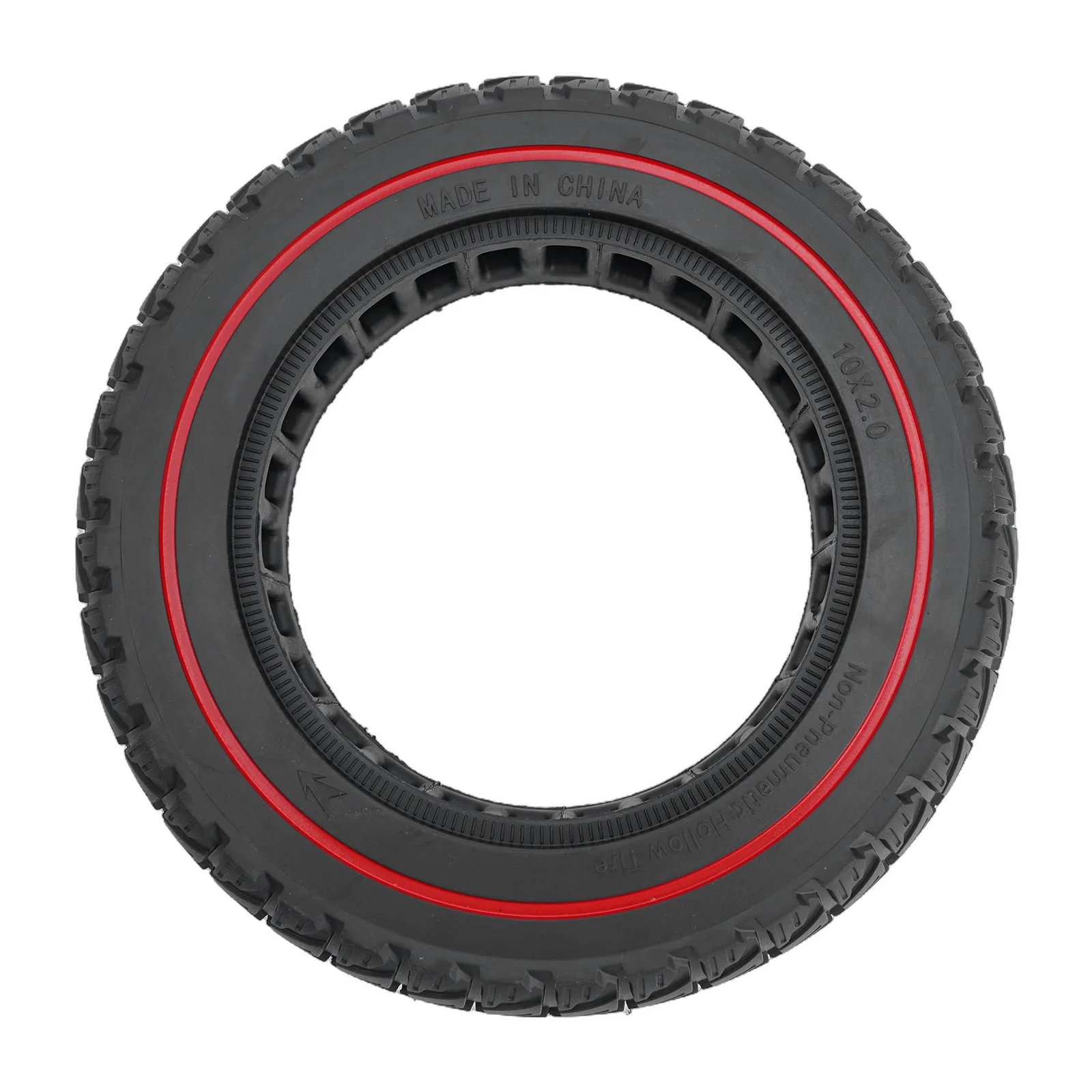 

Прочная 10-дюймовая твердая шина для xiaomi для M365 Pro EScooter Надежная бескамерная резиновая шина 10 x 2 для стабильности