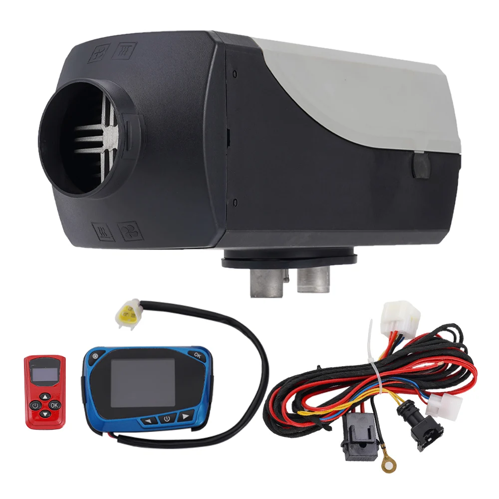 5/8KW Diesel Air Heater 12/24v Diesel Heater with Remote Control Parking Heater Car Heater for RV Trailer Camper Van Boat