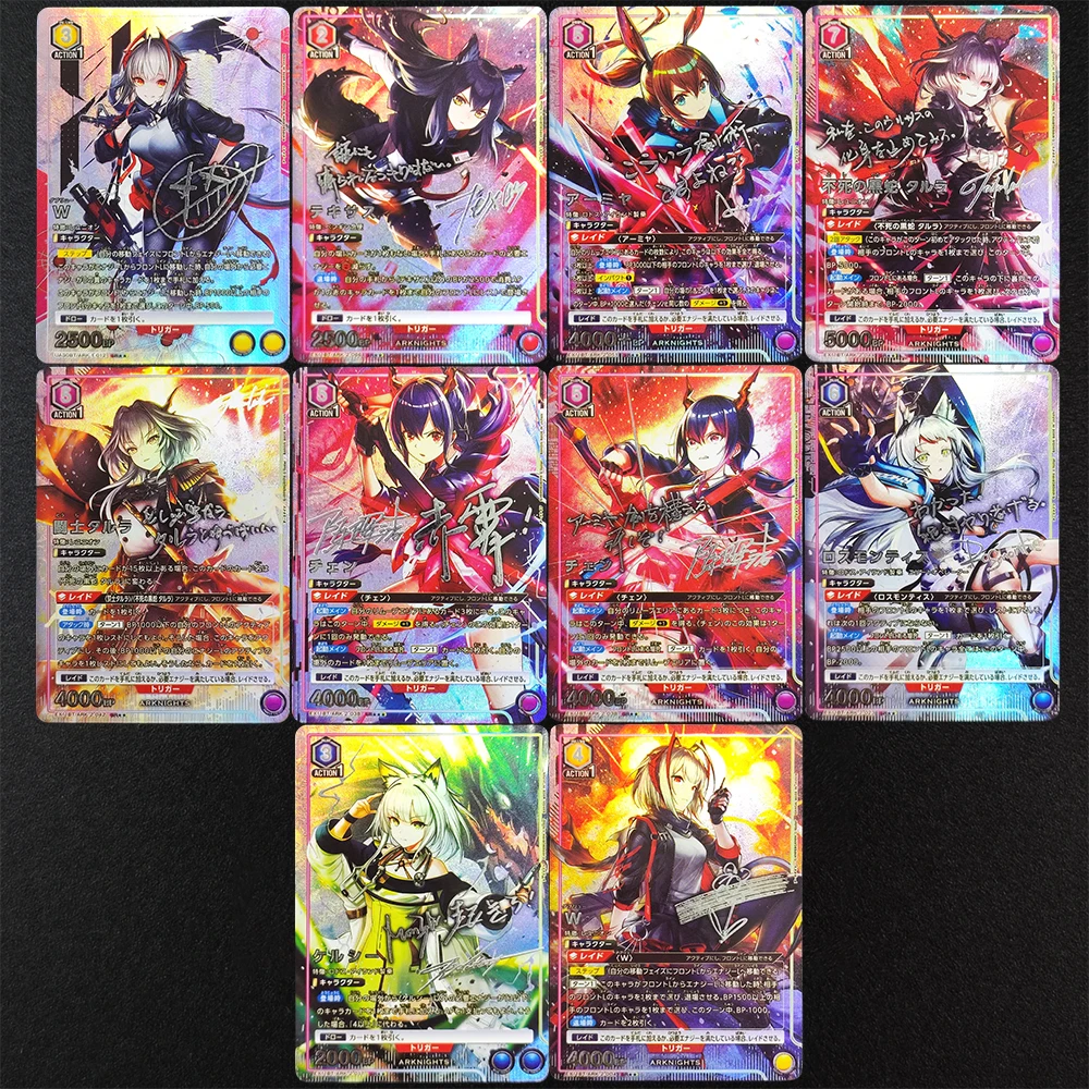 

Коллекционная флеш-карта-игрушка по игре Arknights EX11BT-ARK: Кал'цит, Тереза, Амия (японская версия, собственного производства)