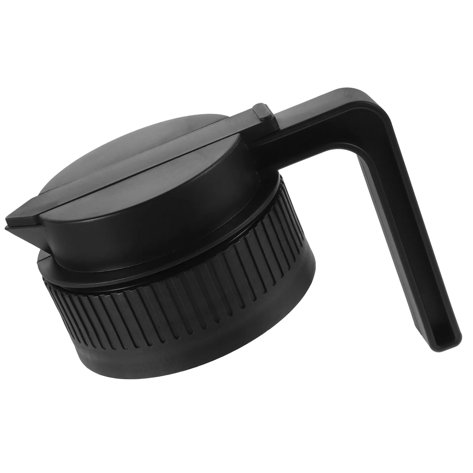 

Wide Mouth Mason Jar Lid Black Leakproof Cover Coffee Tea Syrup Dispenser Plastic Pitcher Dustproof Easy Clean Practical