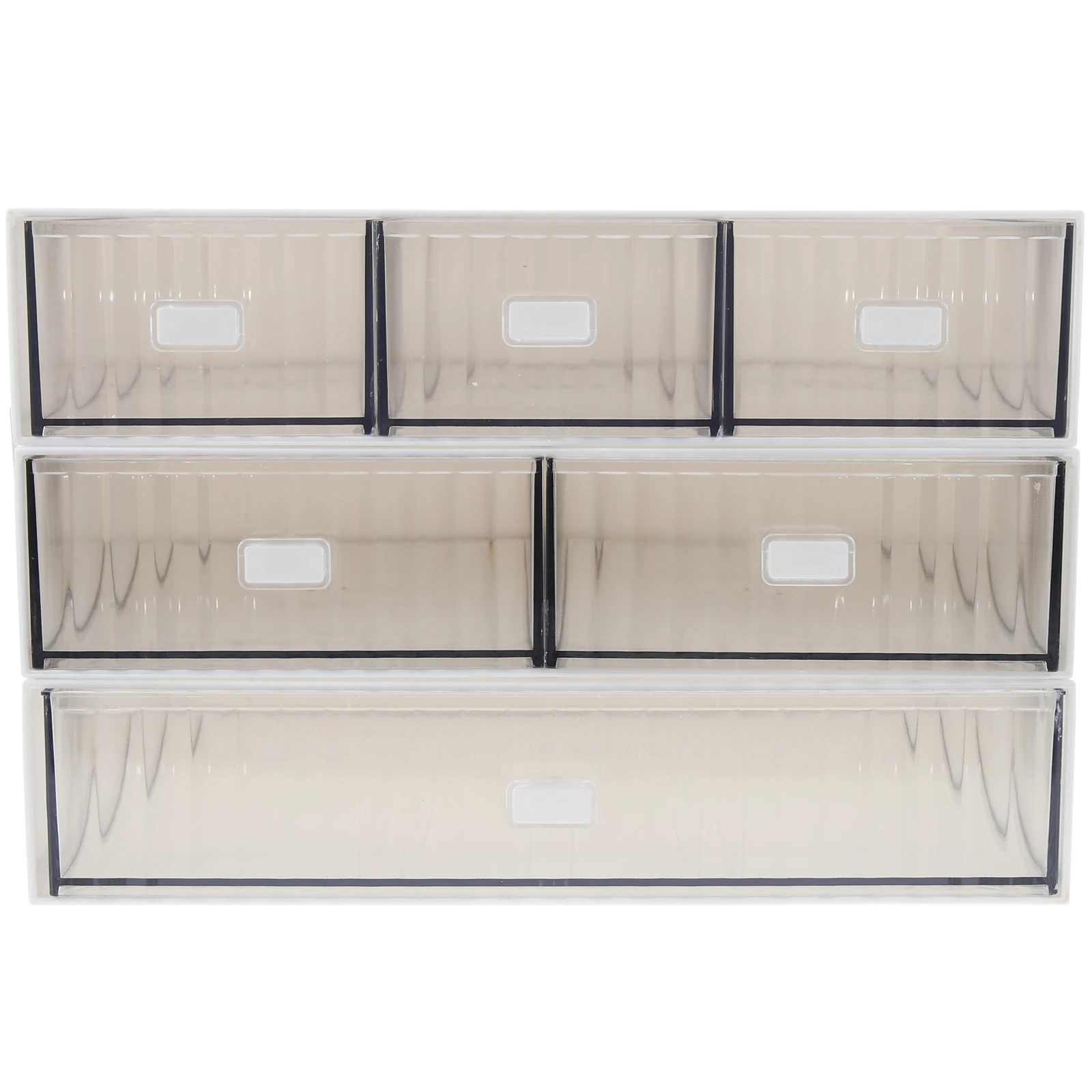 

Drawer Storage Box Office Drawers Table Plastic Organizer Pp Desktop Stackable Boxes with Units