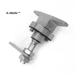 Stainless Steel MS309 T Shape Handle Locks Compression Cam Lock Equipment Door Locks Telescopic Switch Industrial Cabinet Lock