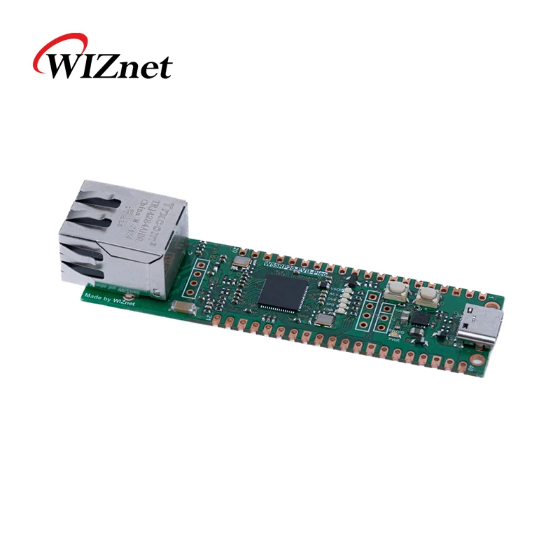 

W55RP20-EVB Pico Ethernet Module Hardware Protocol Stack Routines Enrich WIZnet