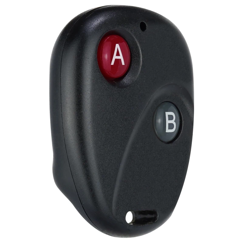 433MHz Wireless Remote Control 2 Buttons Transmitter 1527 Learning Code Garage Gate Door Alarm Lights Doors and Windows Controls