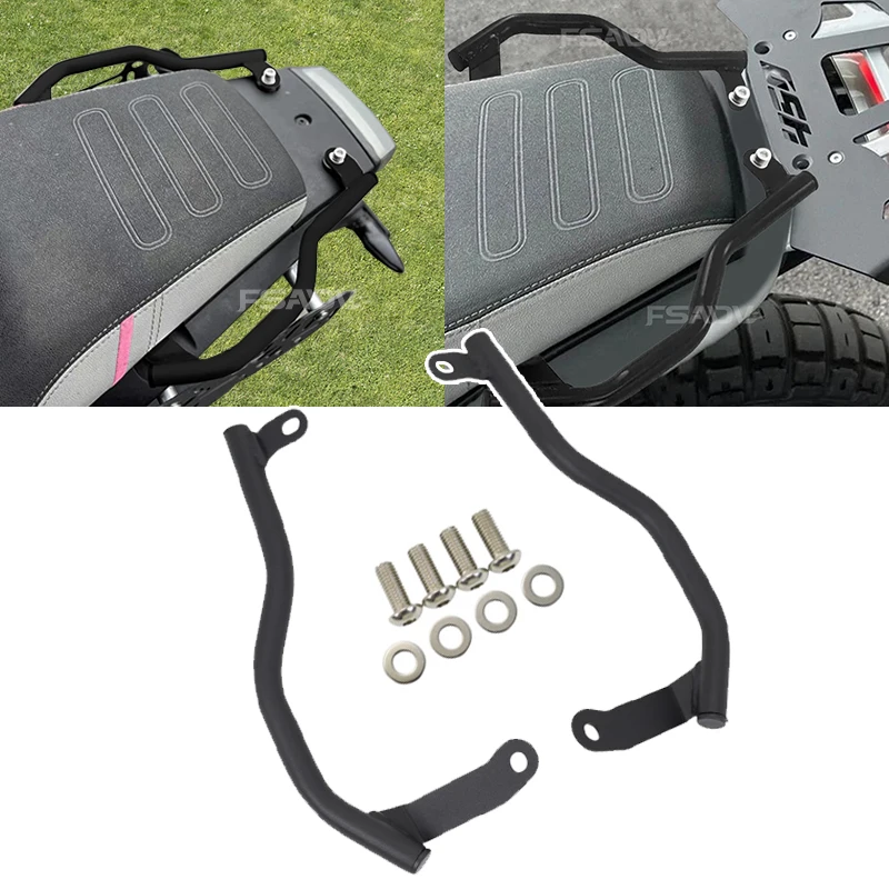 

For CFMOTO 450MT Rear Passenger Handle Grab Bar Rail Armrest Tail Handrail MT450 CF 450 MT 2024 2025 Motorcycle Accessories