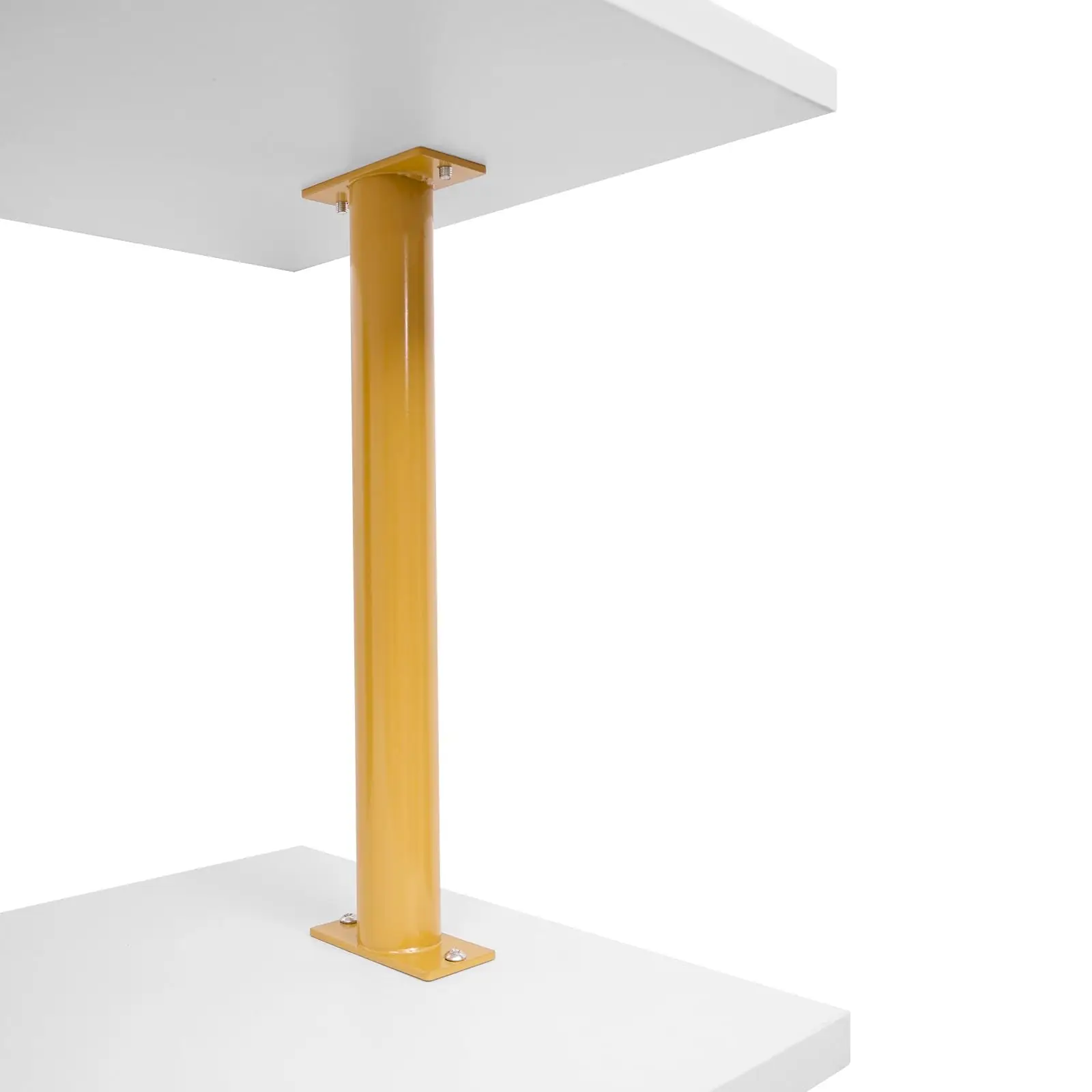 2段工業用壁掛けはしご、壁掛けコンピュータデスクライティングデスク、棚付き工業用本棚デスク、フローティングデスクW