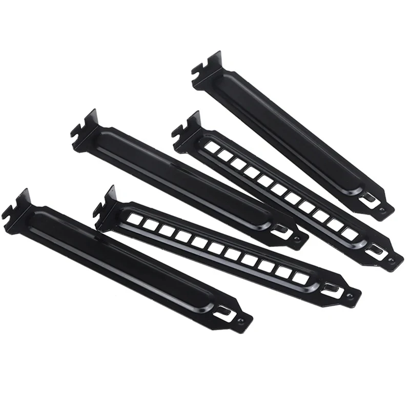 5Pcs PCI Slot Cover Dust Filter Blanking Board Cooling Fan Dust Filter Ventilation For PC Computer Case
