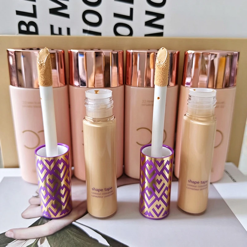Hot Selling Brand 6-color CC Essence Liquid Foundation Moisturizing Natural Coverage Dark Circles Waterproof Concealer Cosmetics