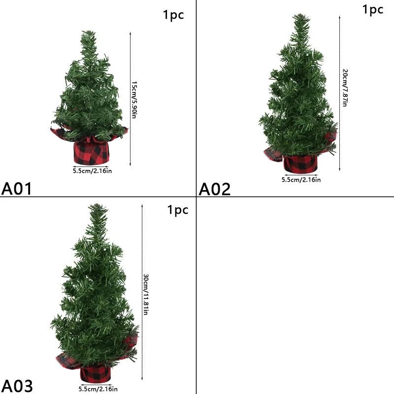 15/20/30 سنتيمتر شجرة عيد الميلاد الاصطناعية شجرة صنوبر لتقوم بها بنفسك زينة عيد الميلاد للمنزل الجدول نافيداد ناتال عيد الميلاد الحلي 2026 السنة الجديدة #6