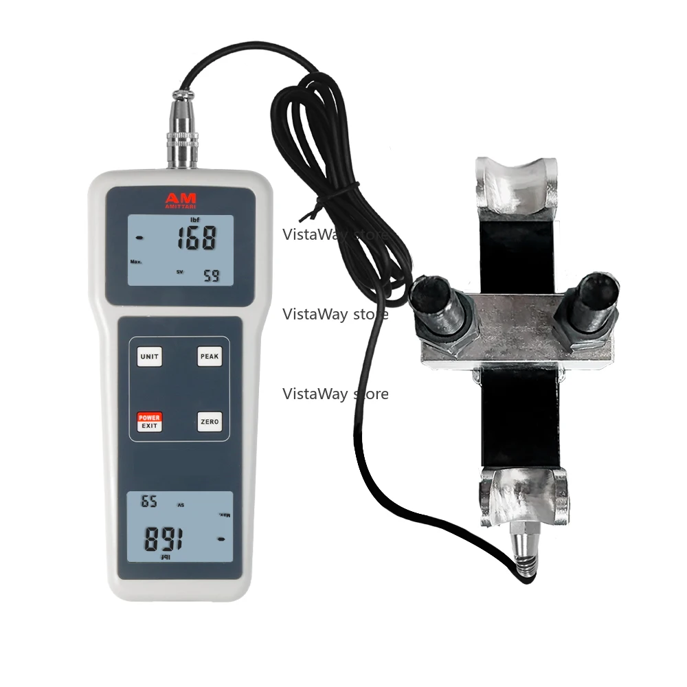 Side Pressure Tensimeter Rope Tension Meter Cable Wire Tension Measuring Instrument Portable Tension Tester For Field Inspection