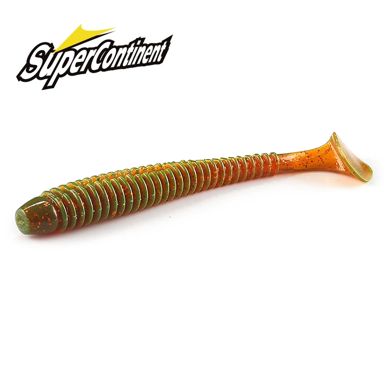 Señuelo Shad Supercontinente – Swimbait blando para jigging y spinning costero
