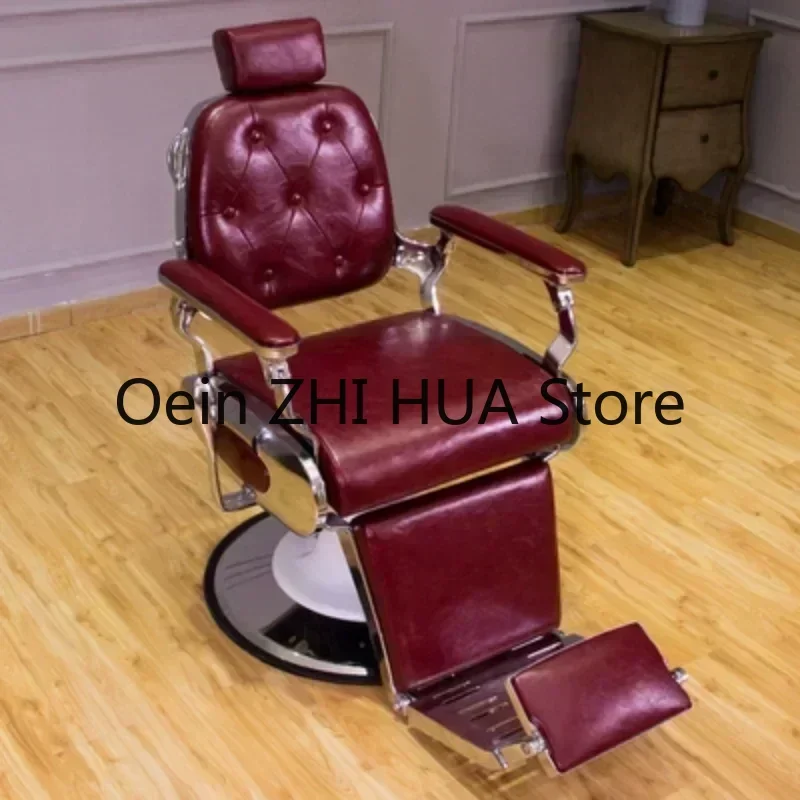 Hairdresser Barbershop Barber Chair Adjustable Recliner Luxury Dentist Barber Chair Adjustable Chaise Salon Furniture QF50BC