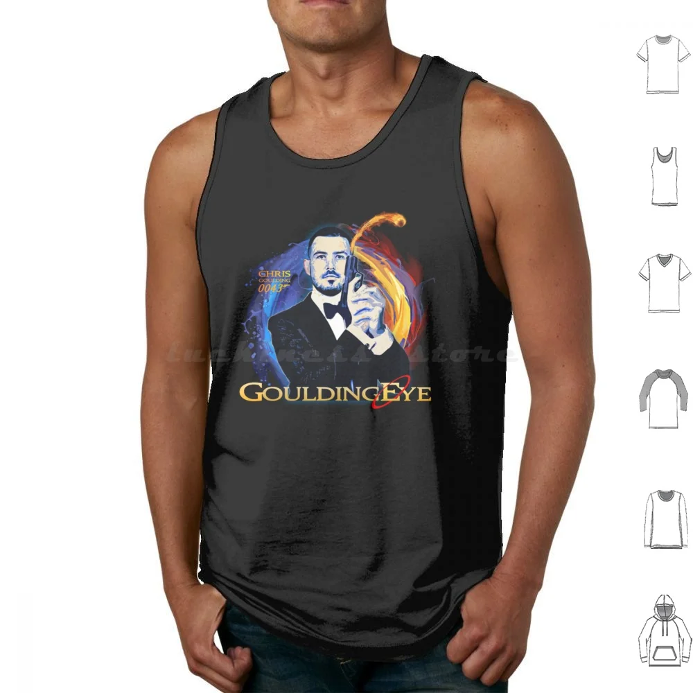 Chris Goulding Eye Tank Tops Print Cotton Chrisgoulding Cg43 Melbourne Melbourneunited Nbl Basketball Sharpshooter