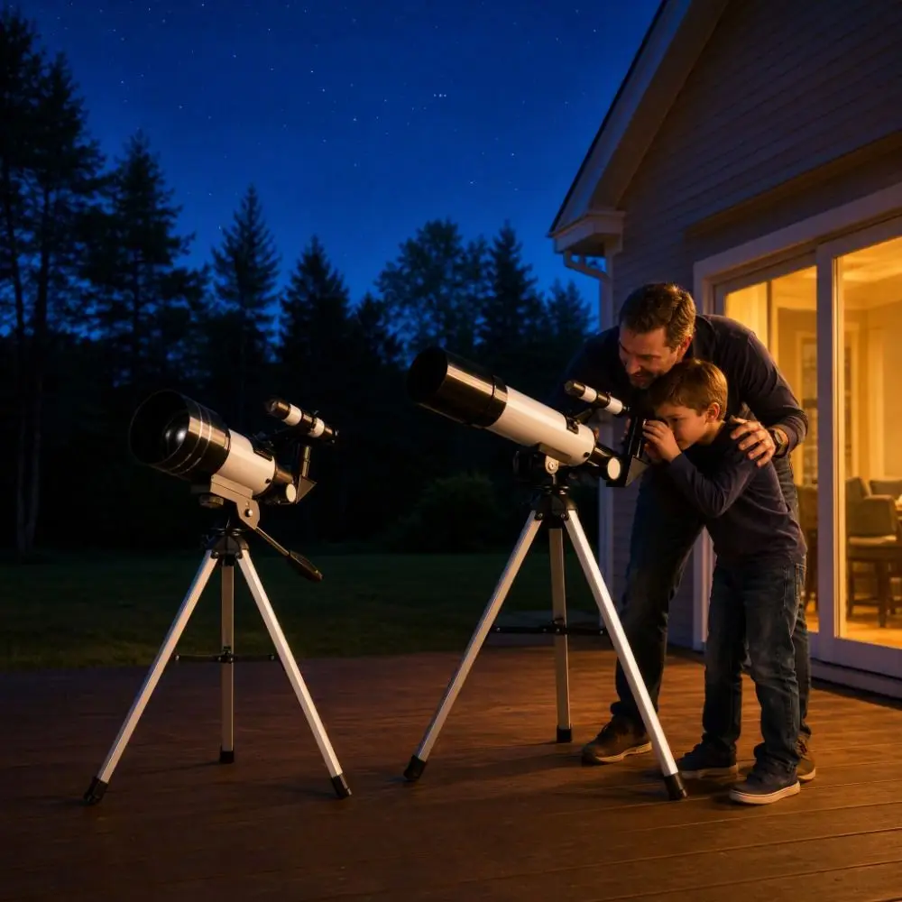 Monocular Astronomical Telescope IP54 High Definition Astronomical Telescope Integrated Mirror Body High Power