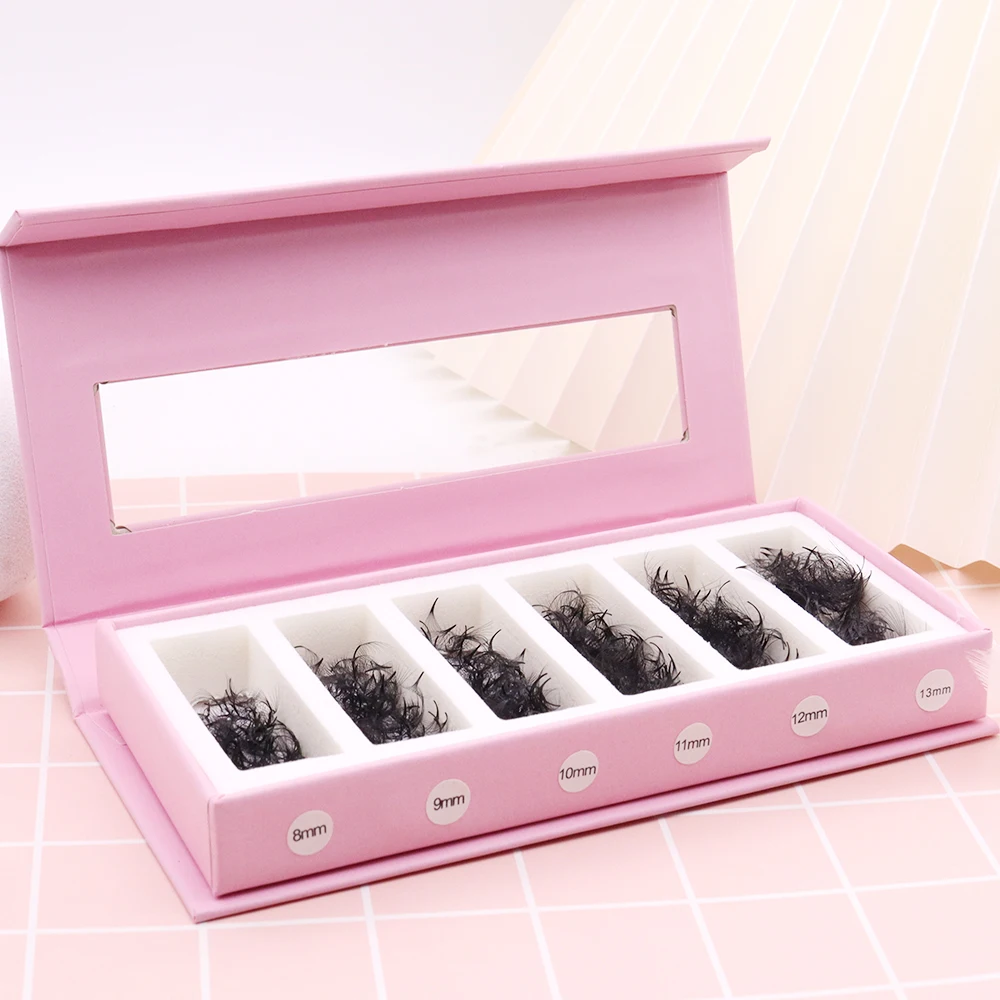 Cmicc 1500 Fans Mixed Length Premade Volume Loose Fans Eyelash Extension Sharp Pointy Stem Promade Russia Lashes Extension
