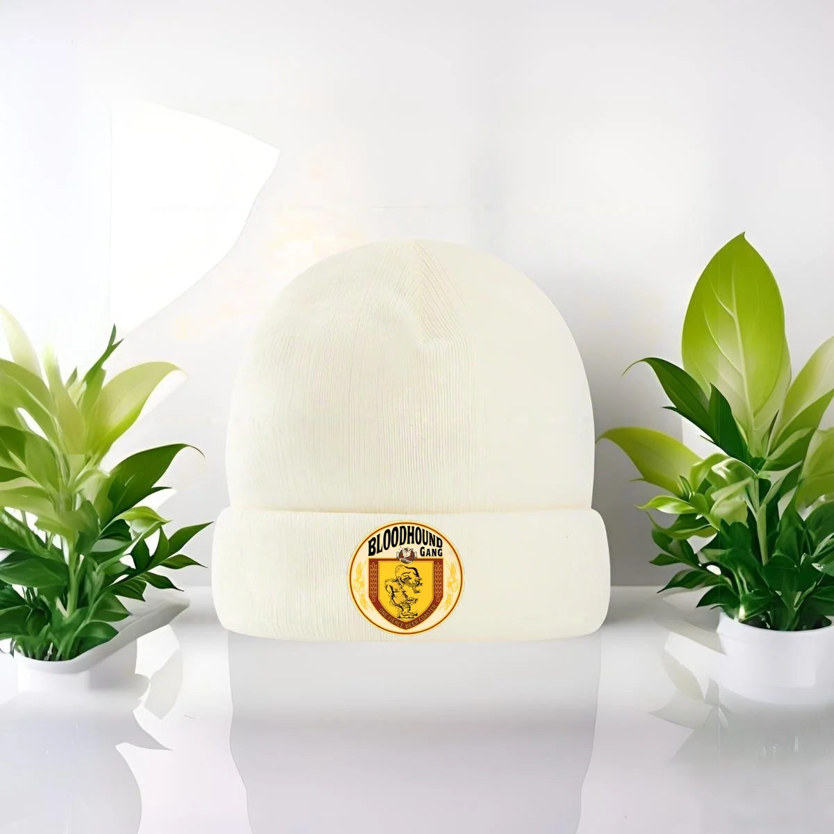 BLOODHOUND GANG 2026 새로운 유니섹스 니트 모자 - 멀티 컬러, 따뜻하고 편안한 겨울 모자, 남성용 스타일리시한 모자