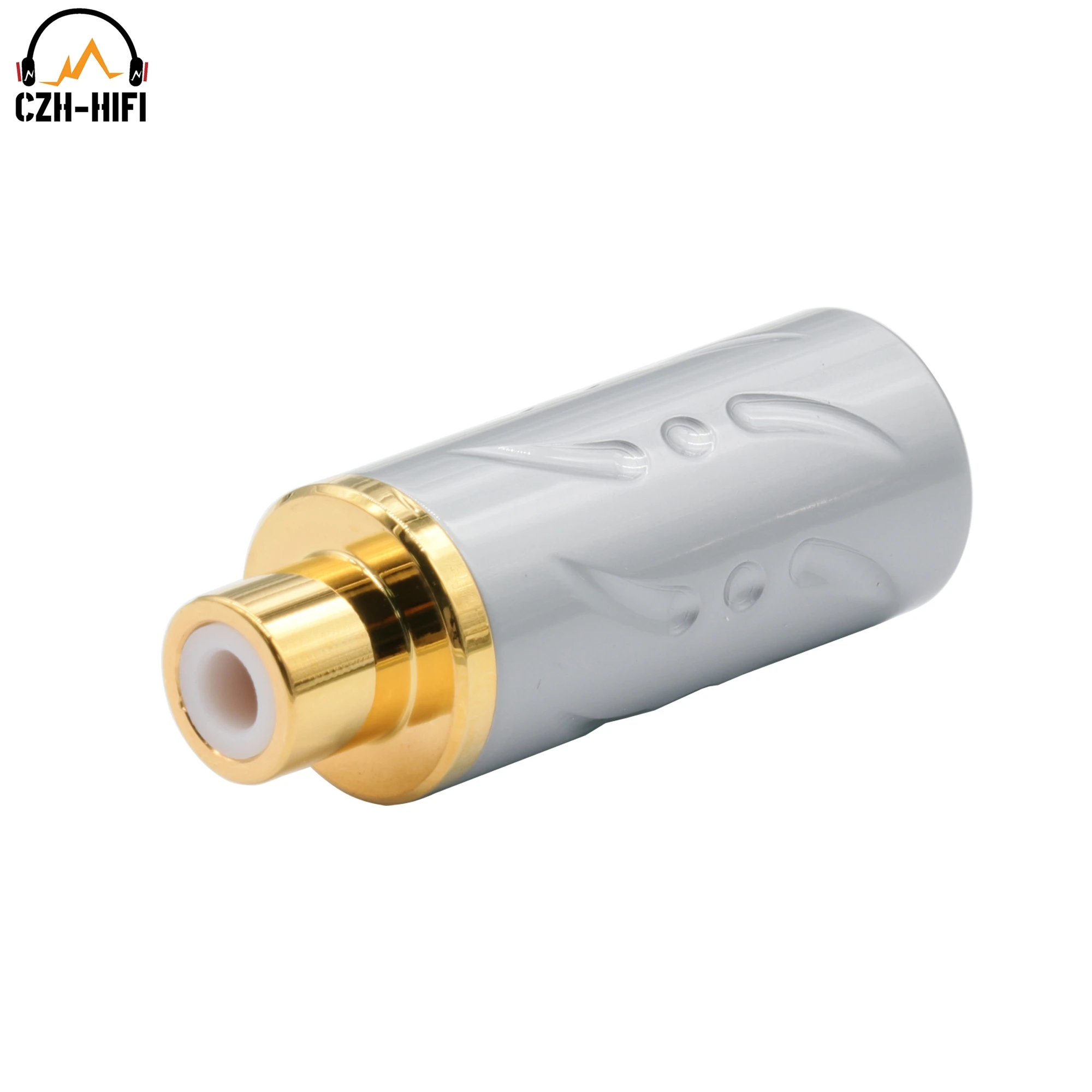 

Viborg 24K Gold Plated RCA Female Plug Jack Connector AV CD Video TV Cable Terminal DAC Connect HIFI Audio Adapter