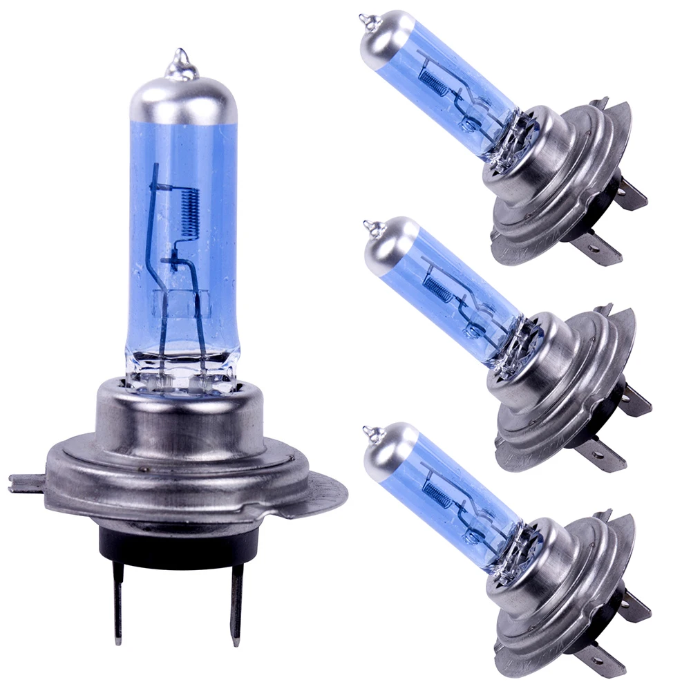 Car Fog Light H7 Halogen Bulbs Led Bulbs Car Accessories 100W Super Bright Car Headlight Bulbs Auto Parking Lamp Xenon Headlamp