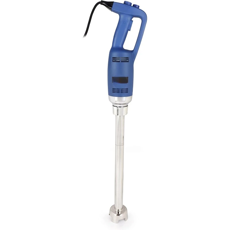 Commercial Immersion Blender 500W Heavy Duty, Stainless Steel, Variable Speed, 16 inch Shaft