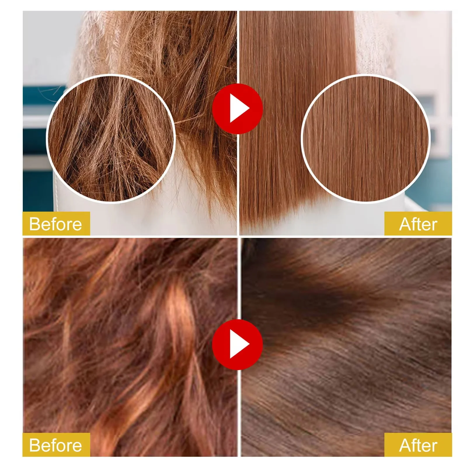 180ml magische Keratin profession elle Haarmaske schnelle Reparatur beschädigtes krauses Haar weich glatt glänzend dauerhaft glätten Haarpflege