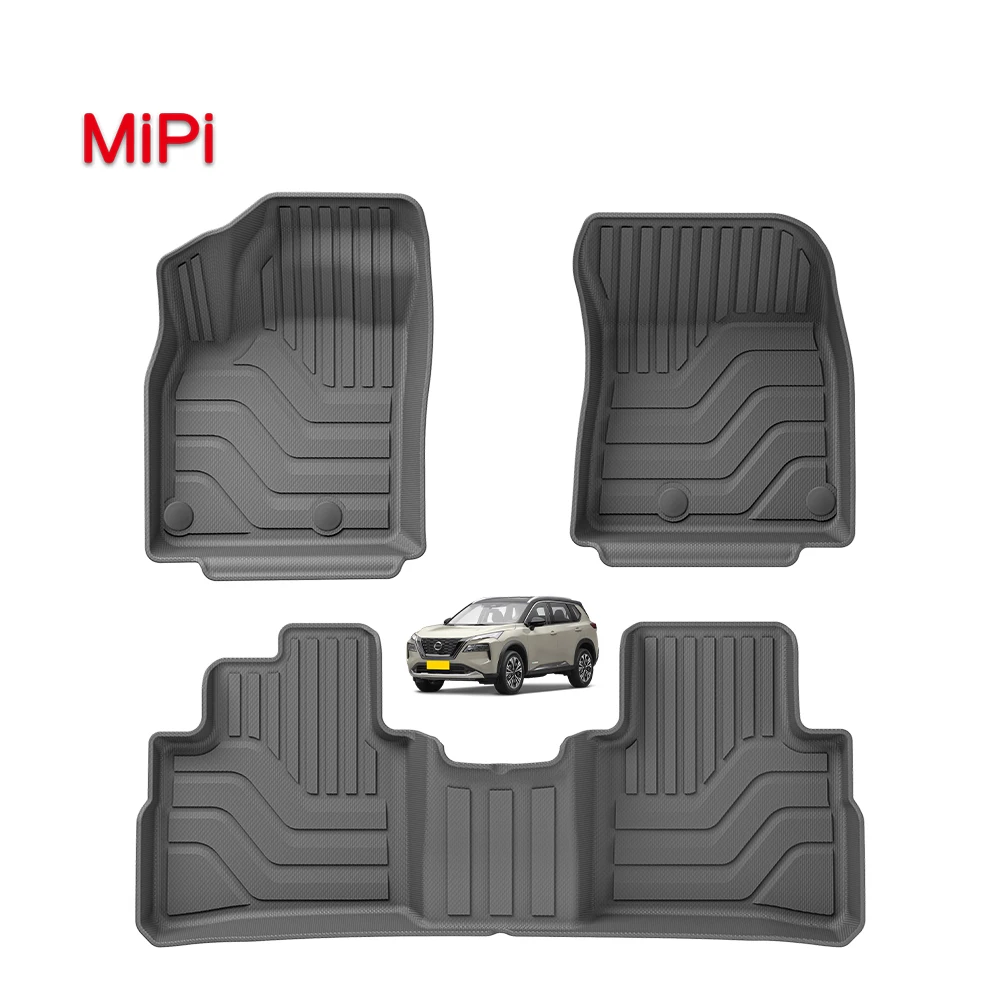 

Custom Custom Car Floor Mat for Nissan Rogue 2021 All Weather 3D TPE Car Mats Waterproof Non-slip Carpet Car Interior Accessorie