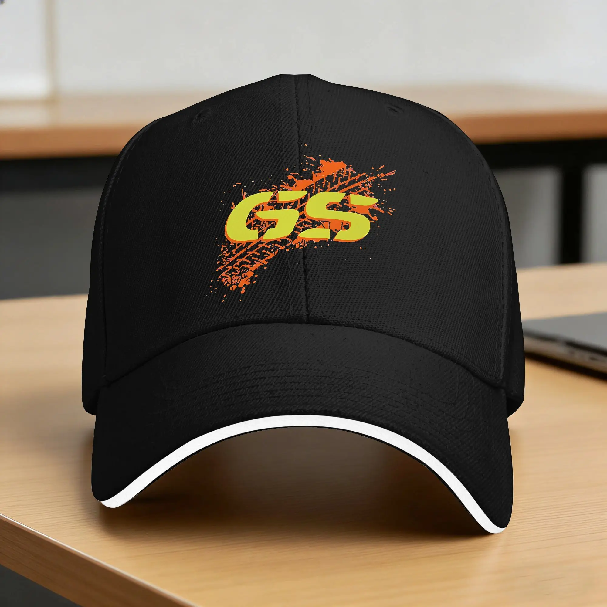 GS World Map Baseball Cap  Outdoor Gym Sun-Proof Trucker Hat Unisex Men Classic Print Snapback Cap