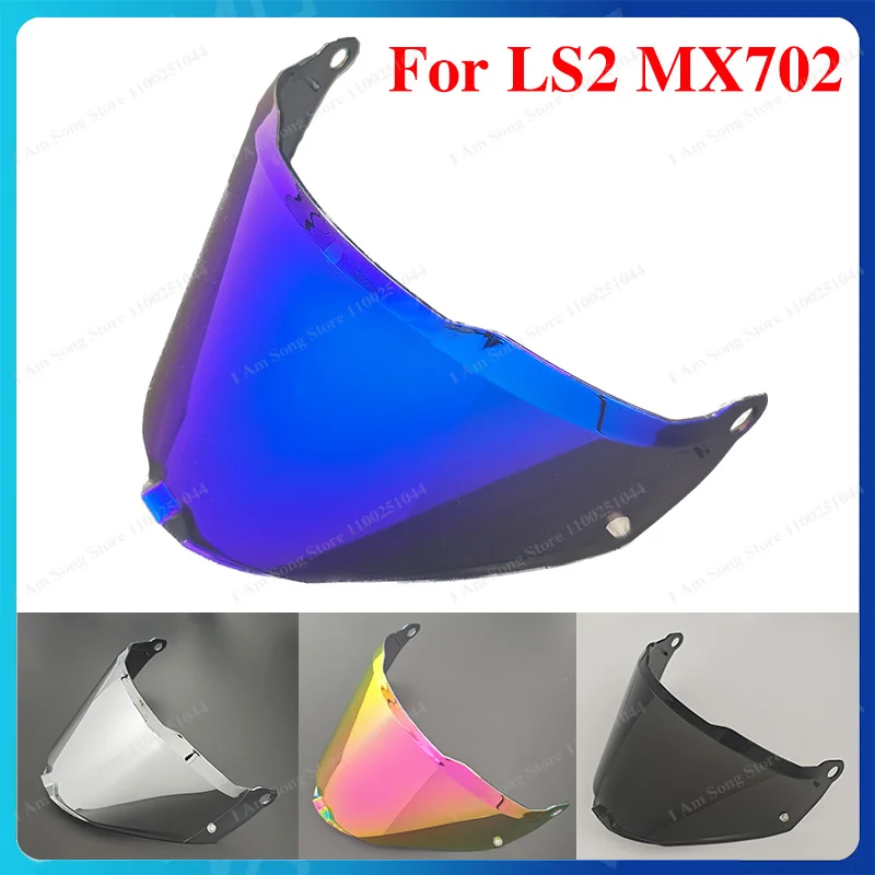Motorcycle Helmet Lens For LS2 MX702 Anti-UV Dustproof Windproof High Transmittance Helmet Visor Replacement Helmet Visors
