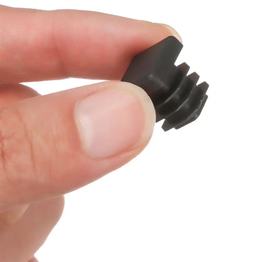10Pcs/Pack Plastic Square Blanking End Caps Wear-resistant Furniture Feet Anti-slip Pad Chair Leg Caps Floor Caps Protection