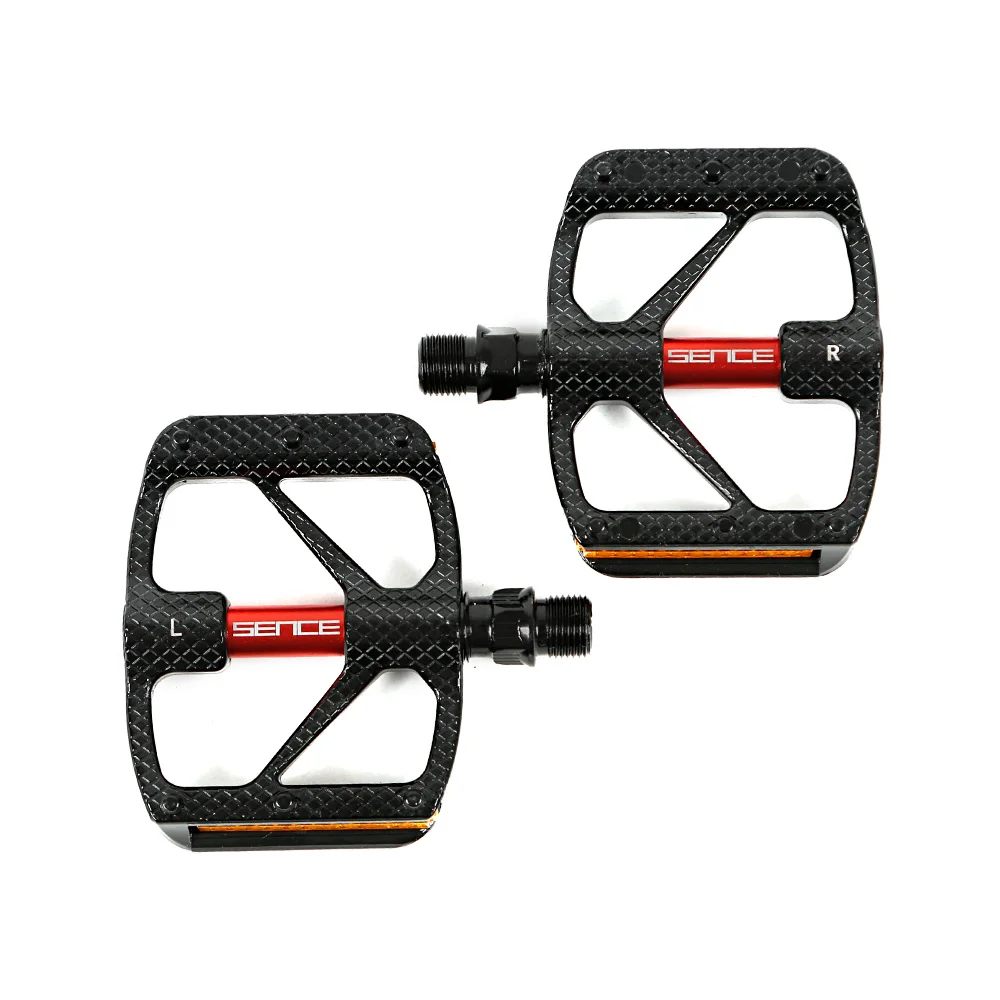 

TWITTER Non-Slip Bike Pedals Platform Bicycle Flat Alloy Road Pedals Sealed-bearing Pedal for Road MTB Fixie Bikes mtb pedal2022