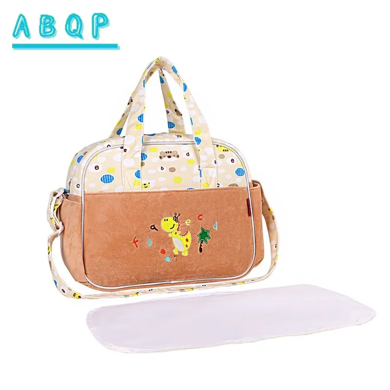 new-diaper-bag-handbag-cartoon-cute-2-piece-baby-bag-large-capacity-multi-function-portable-fashion-baby-products-storage-bag