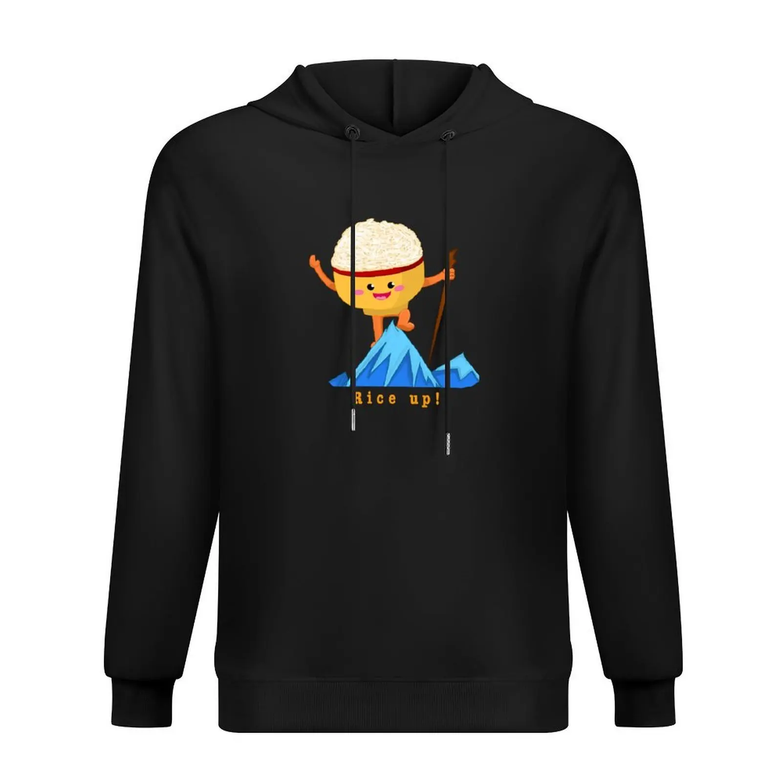 

Rice Up Hoodie hooded shirt men's autumn clothes mens clothing korean autumn clothes mens hoodie