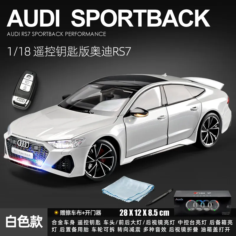 Simulation 1:18 AUDI RS7 Sportback Alloy Car Model Children Toy