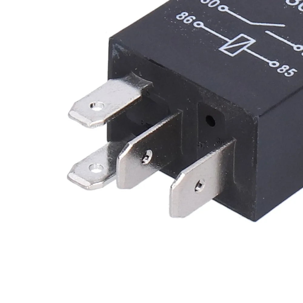 10 Pcs Relay Kit 4 Pin/5Pin Violet Relay 12V 30A 36.6*23*15.5mm Car Relay Automotive Relay Fog Lamp Application