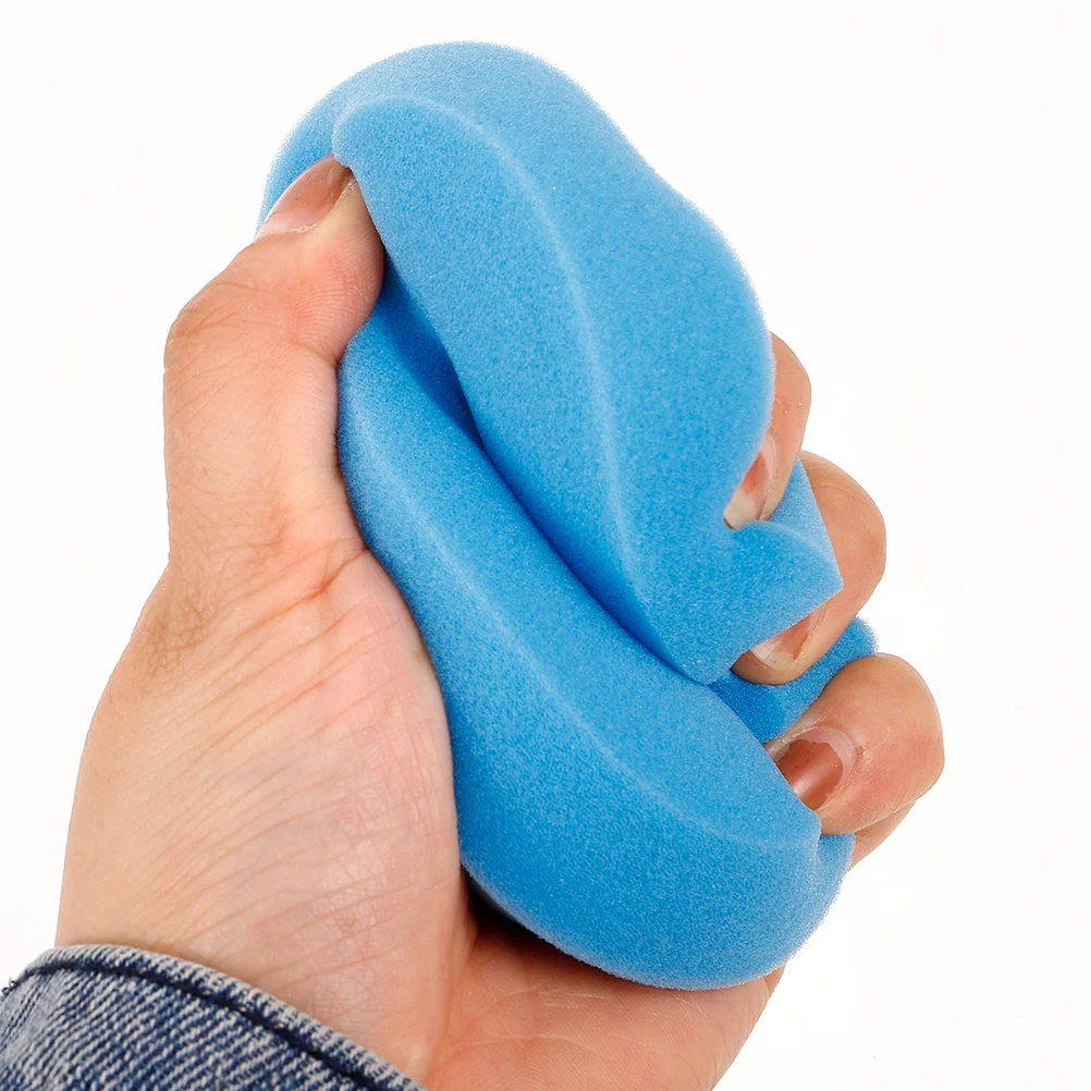 2 قطعة منصات إسفنجة تلميع البولينج منصات الرملي كرة البولينج خدش إصلاح تنظيف الملحقات تلميع عدة