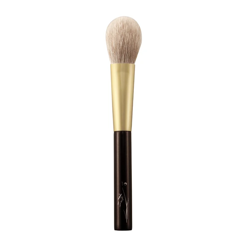 SD44 Professional Handmade Make Up Brush 3D Tilted Blush Contour Brush Soft Goat Red Fox Hair Makeup Brushes