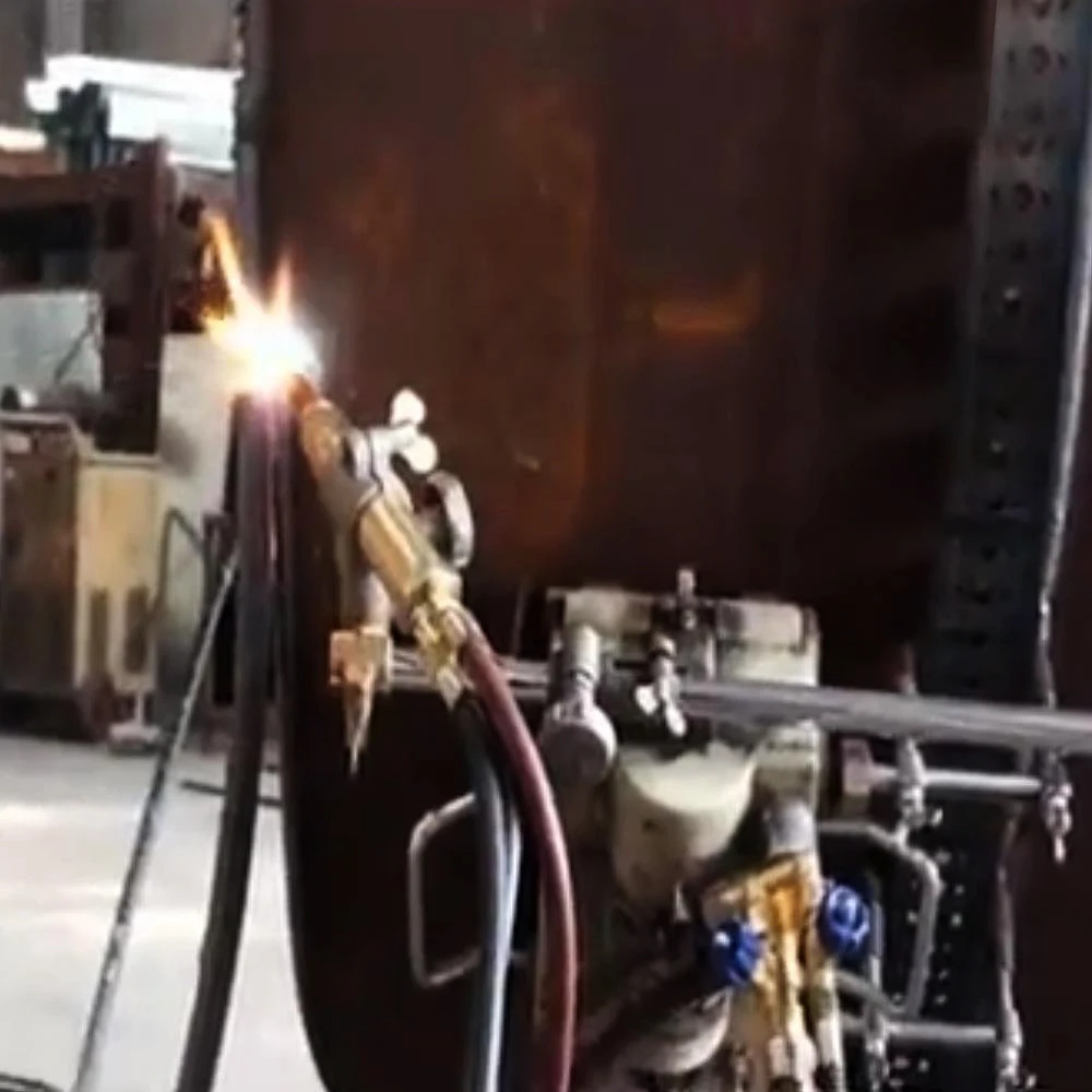 CG2-11 자석 튜브 절단기 무봉제 오일 화학 대형 파이프 절단기