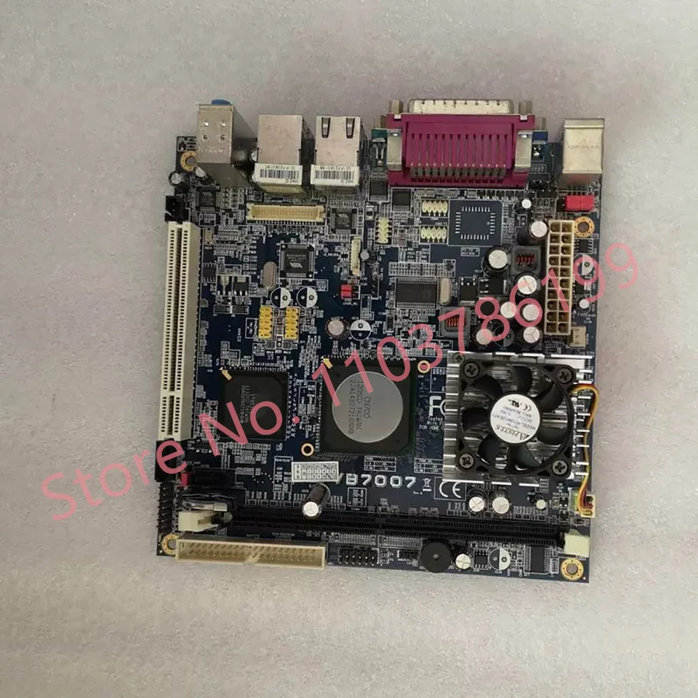 For VIA Industrial Control Motherboard Mini-ITX POS Motherboard 17*17 Dual Network Card DDR2 VB7007