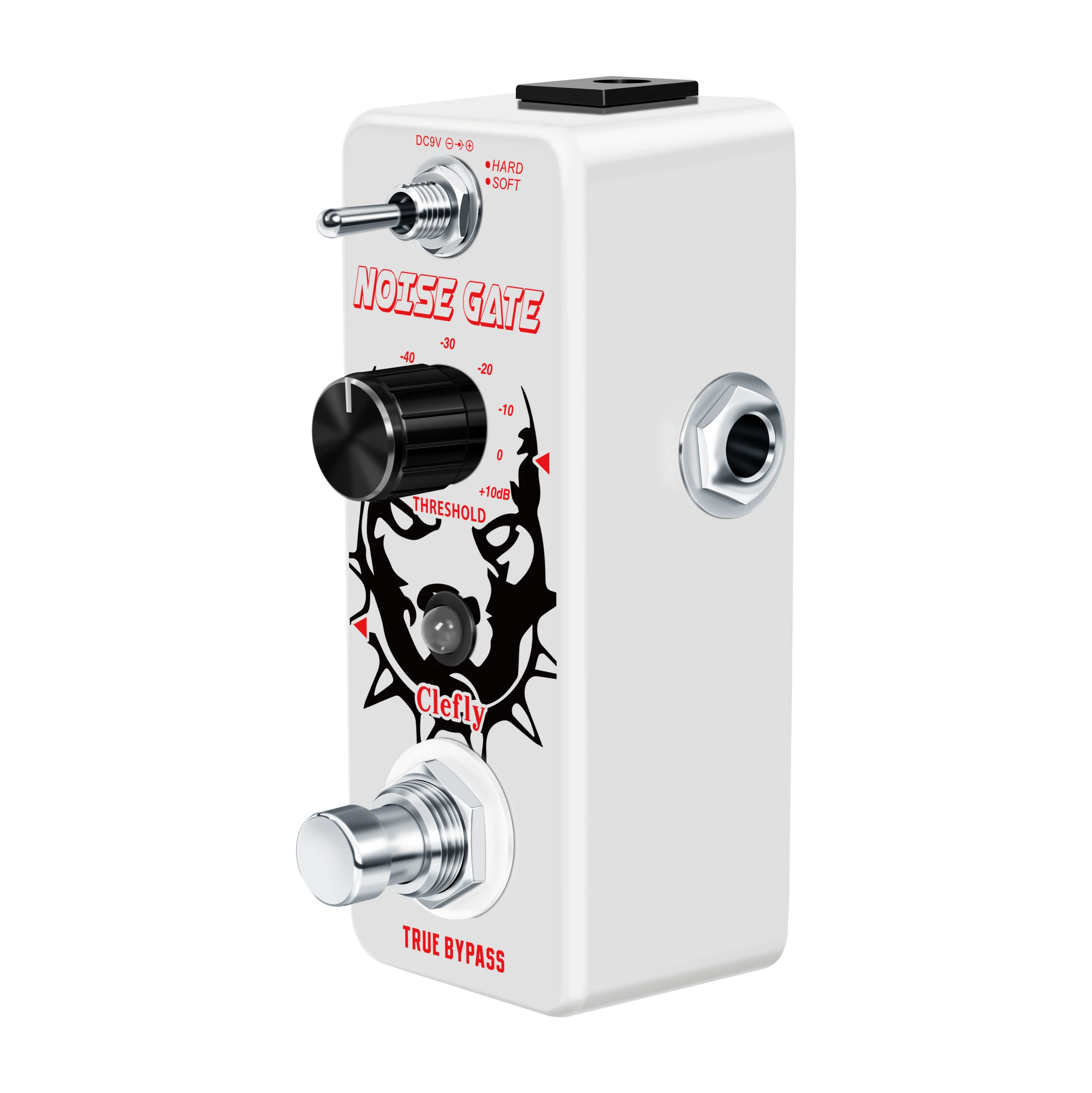 Clefly-LEF-319 Noise Gate Pedal Gitarreneffekte Noise Killer Great Performance Suppressor für E-Gitarre Rowin