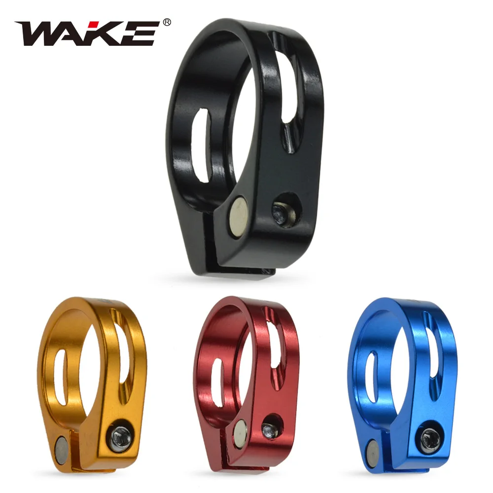 

Зажимы для подседельного штыря велосипеда WAKE 31,8 мм/35 мм, зажим из алюминиевого сплава для горного и дорожного велосипеда, аксессуары для велоспорта